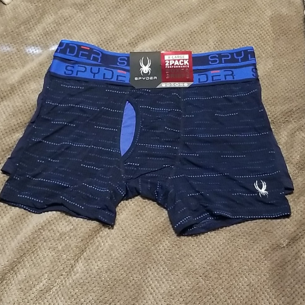 Spyder 2 pack performance boxer briefs
